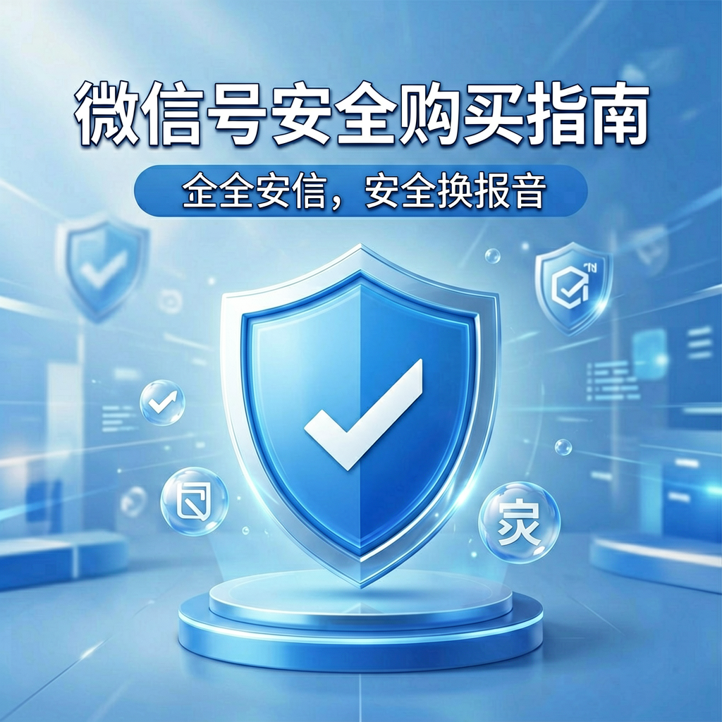 购买微信号安全指南：新手避坑必读的5个核心要点