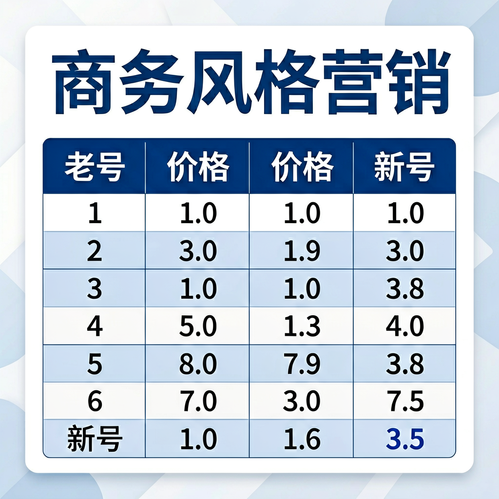 微信号出售价格对照表：老号vs新号